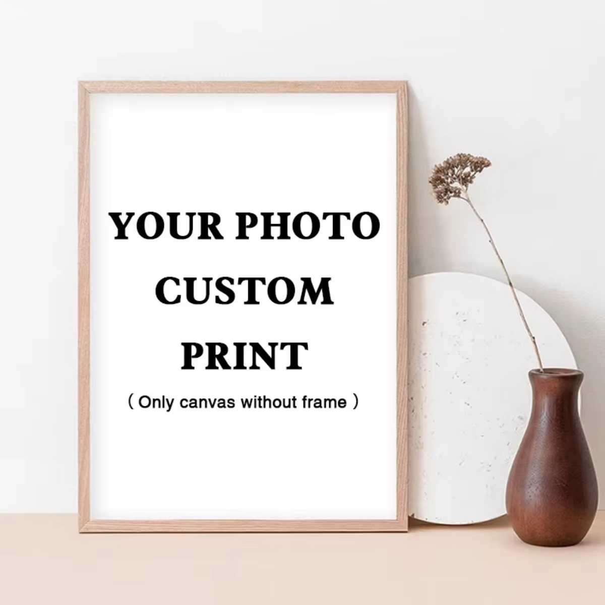 Anime Poster Print - Personalized Custom Canvas Prints Photo Custom