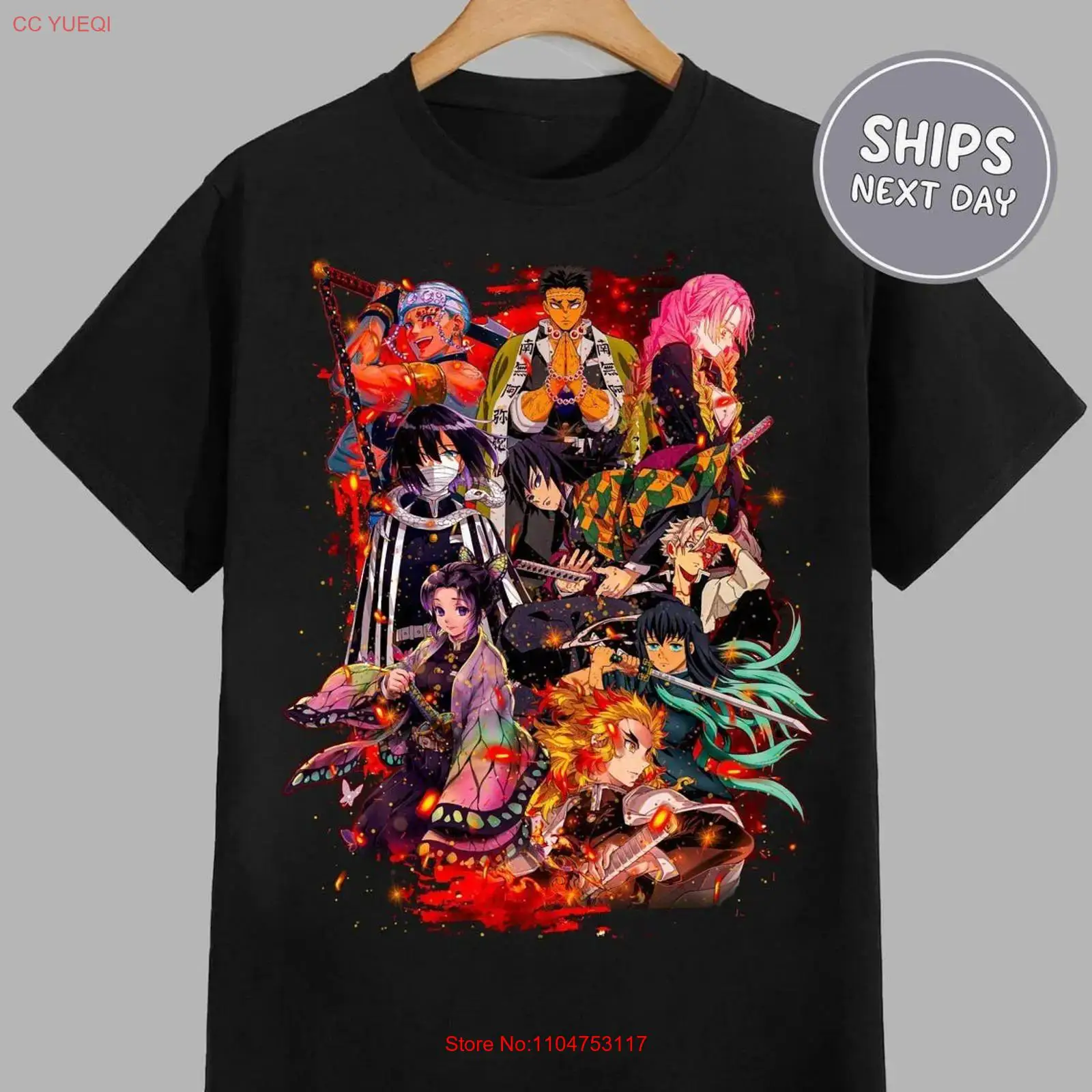 Anime Merchandise Men - Demon Slay Anime T Shirt Slayer