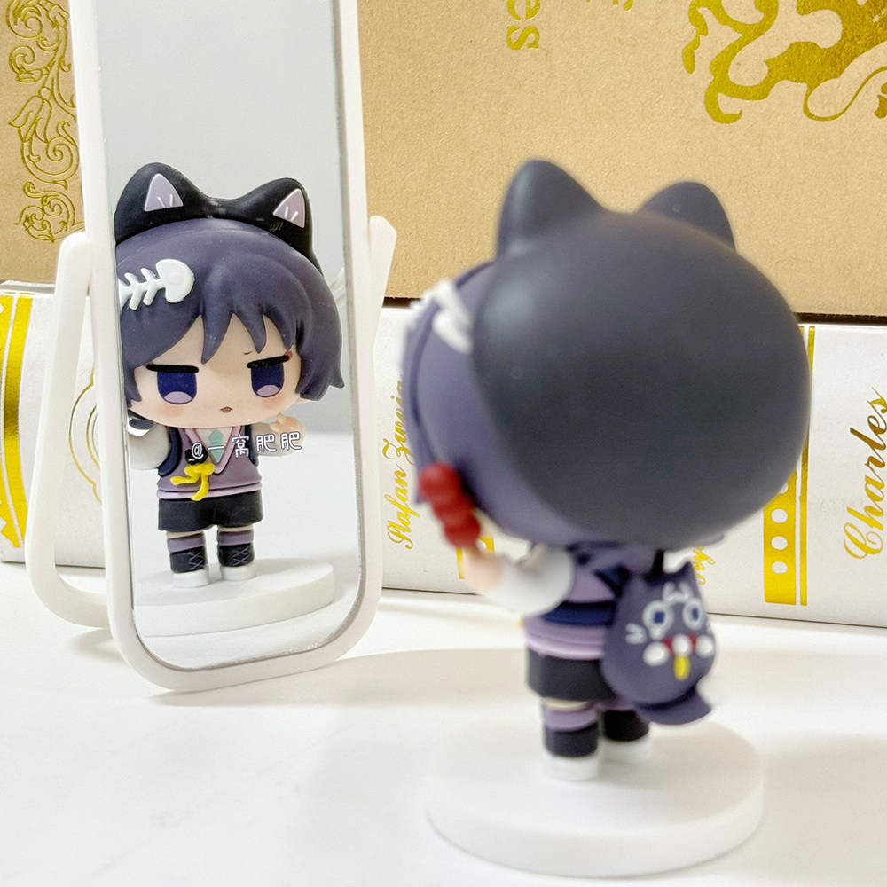 Top Anime Merchandise - Anime Genshin Impact Wanderer Scaramouche Cat