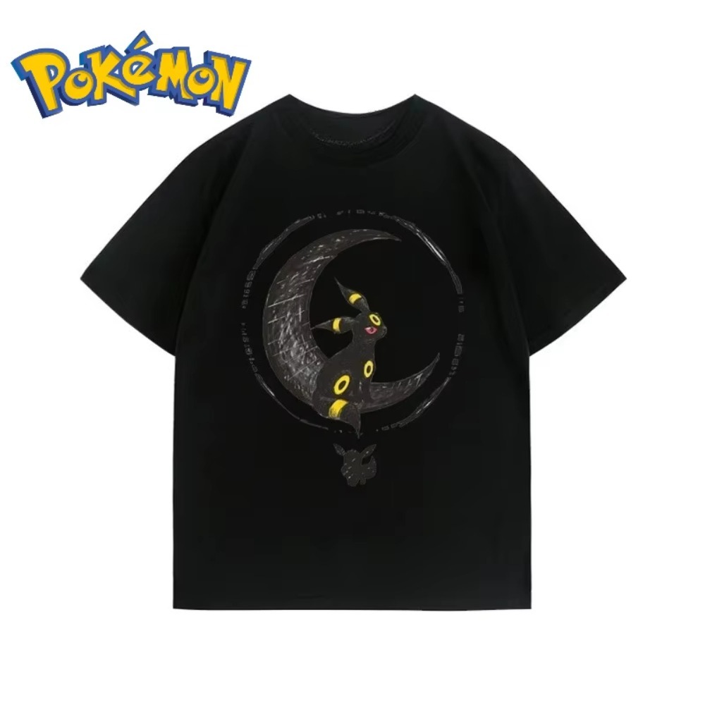 Anime Merchandise Store Japan - Summer New Pokémon Cartoon Umbreon Printed