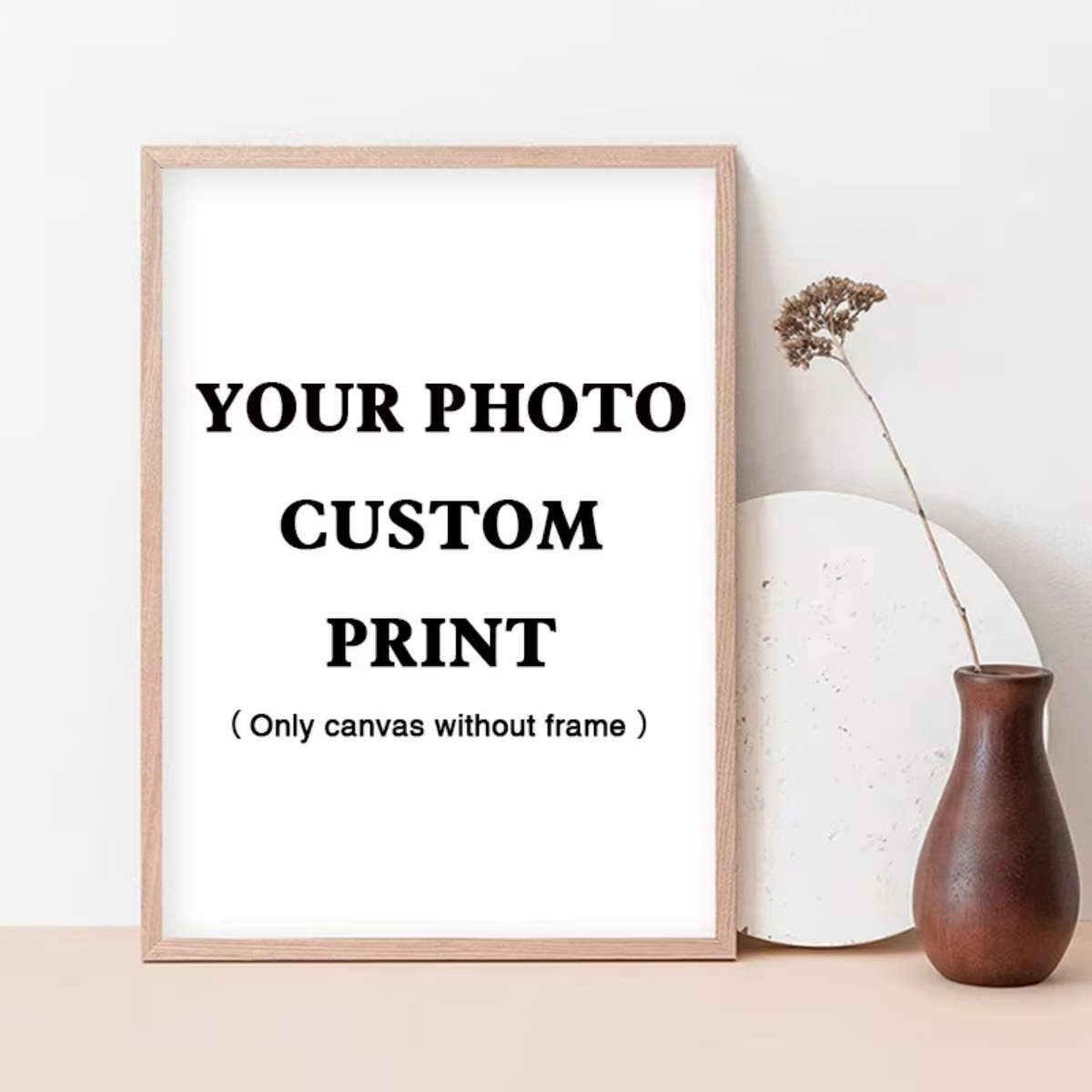 Anime Poster Print - Personalized Custom Canvas Prints Photo Custom