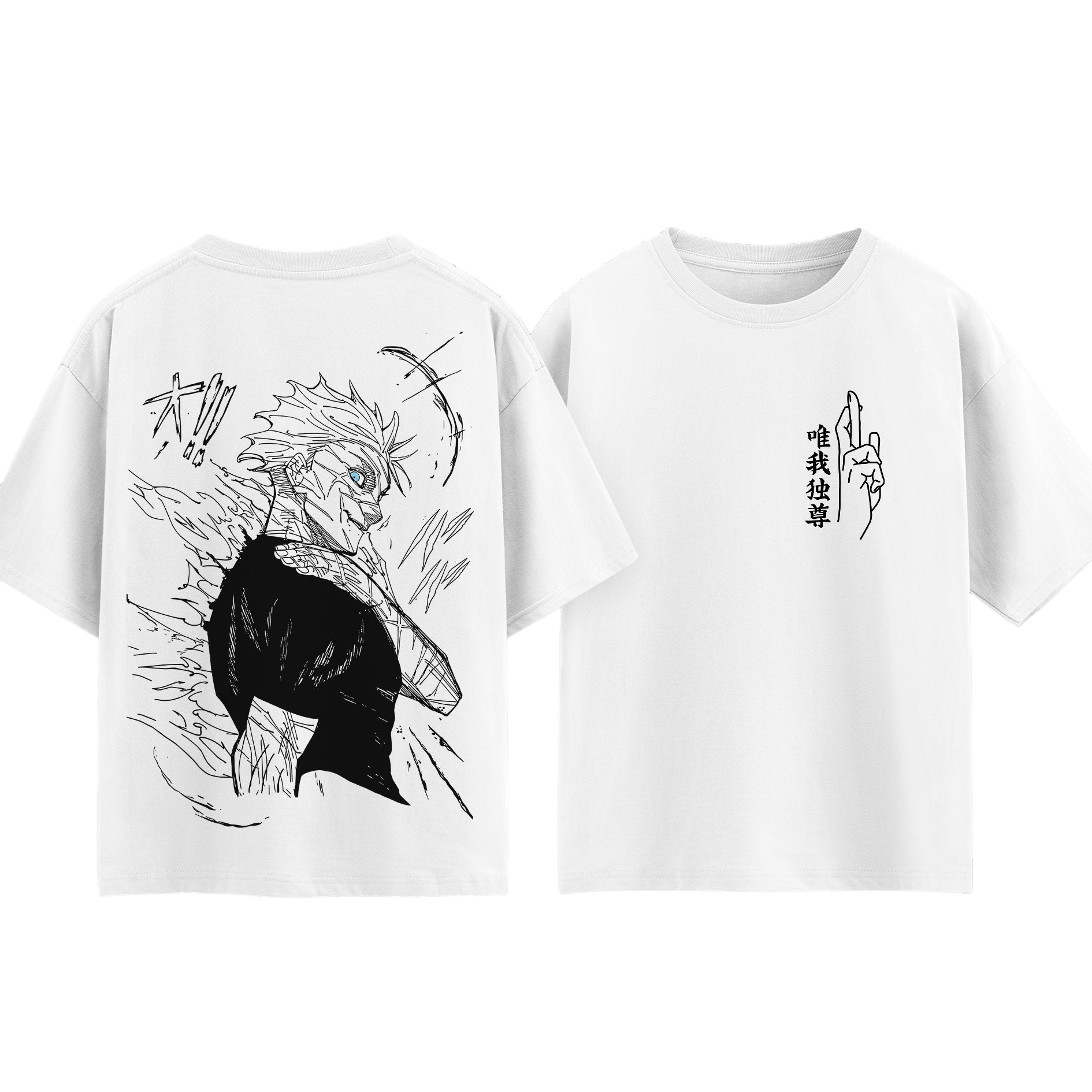 Anime Merchandise Men - Anime Jujutsu Kaisen Gojo Satoru T-shirt
