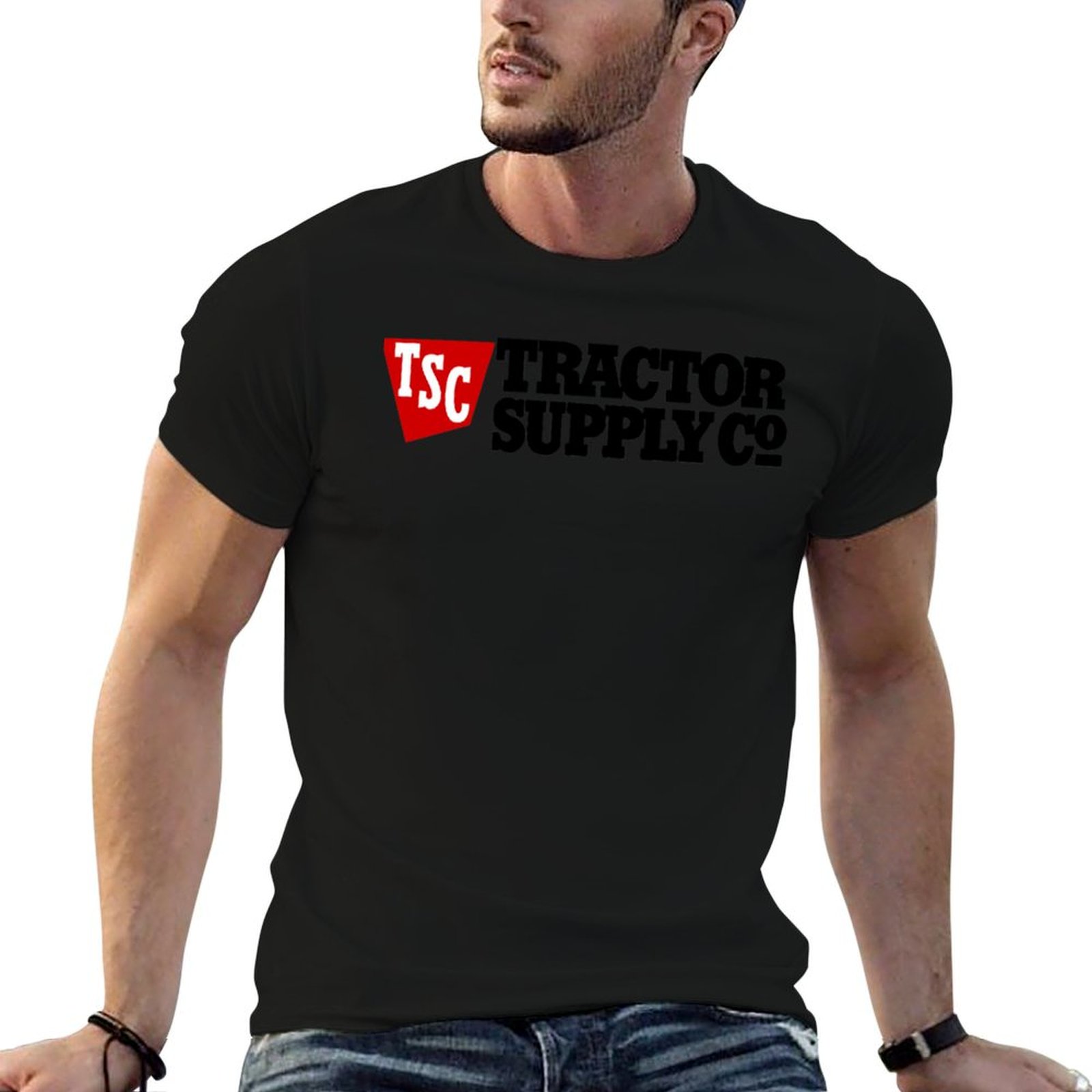 Anime Merchandise T-Shirts - Tractor Supply TSC Logo Merchandise T-Shirt