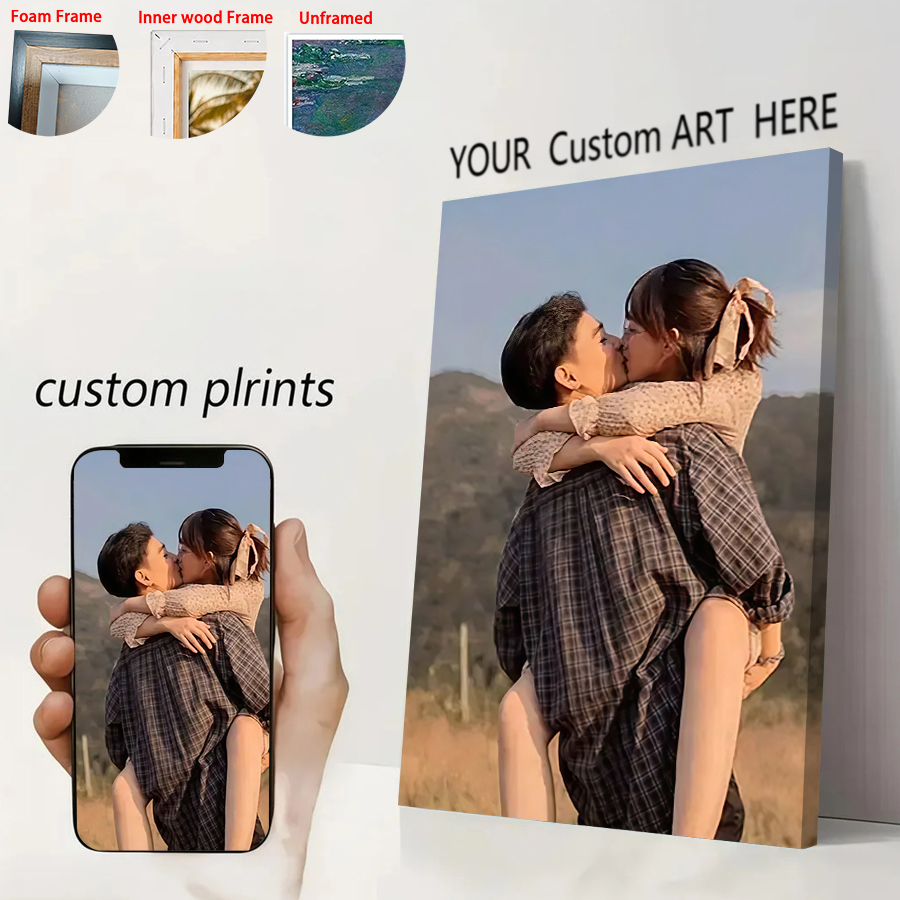 Anime Poster Print - Frame/Unframe Personalized Custom Canvas Prints Photo
