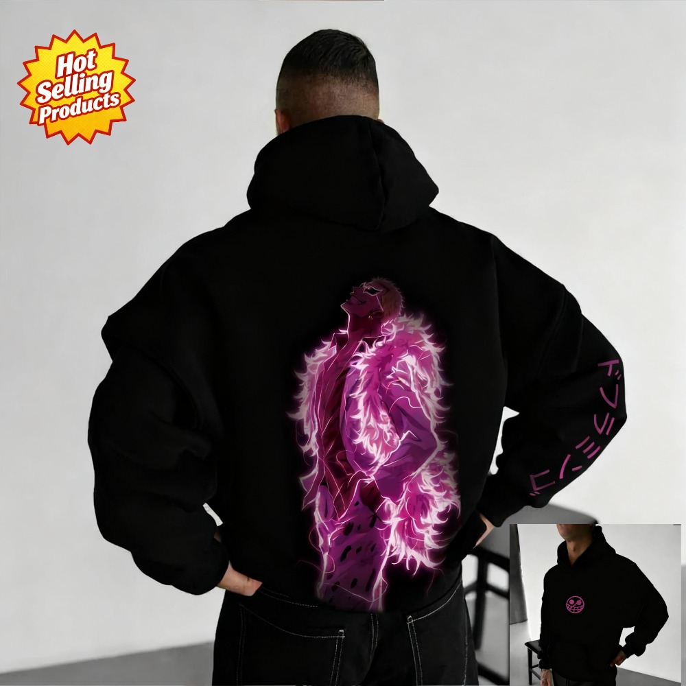 One Piece Hoodie Donquixote Do - Anime Merchandise Store Japan ulasan dan harga