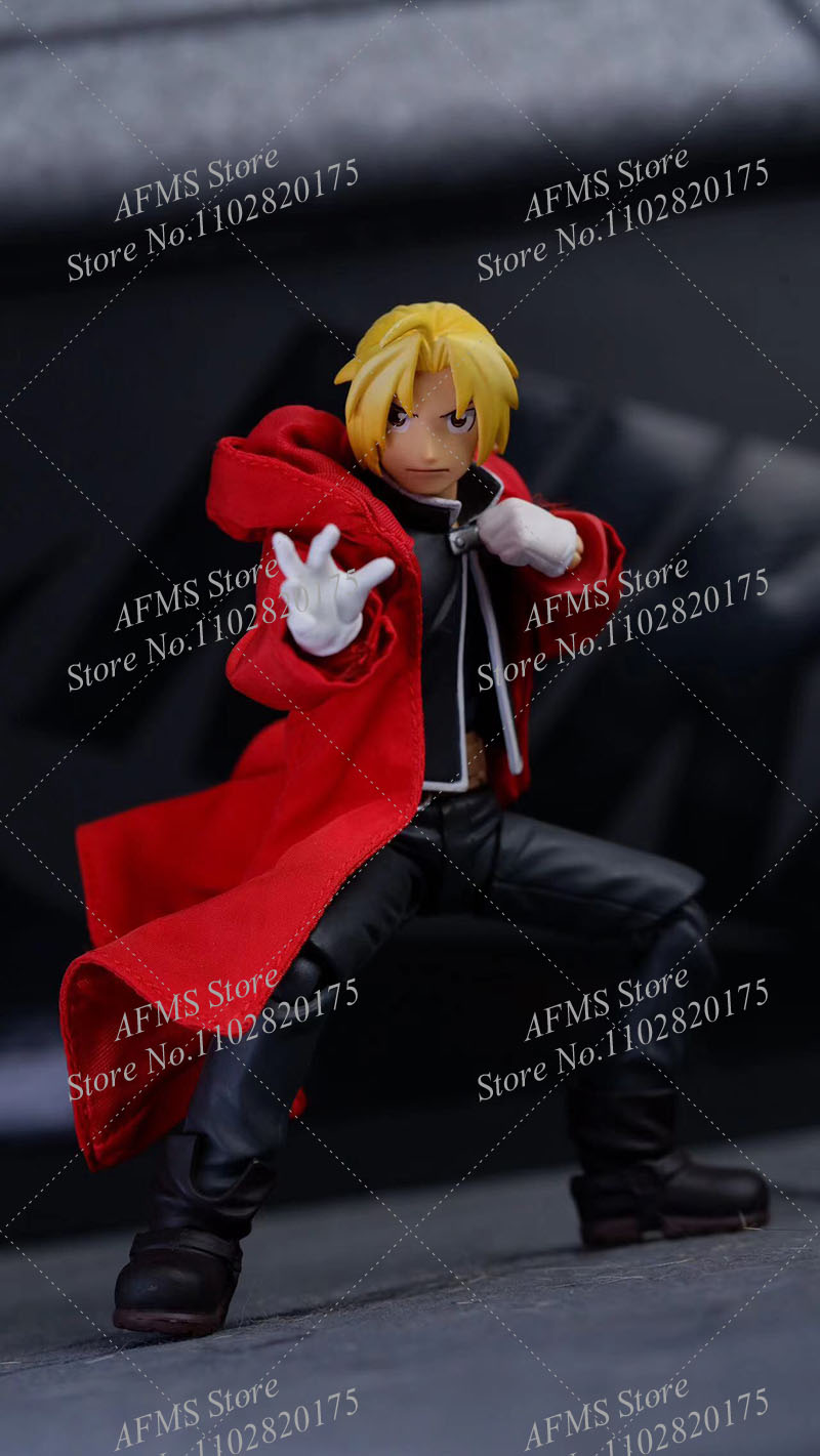 1/12 Men Soldier Edward Elric  - Windbreaker Anime Merchandise ulasan dan harga