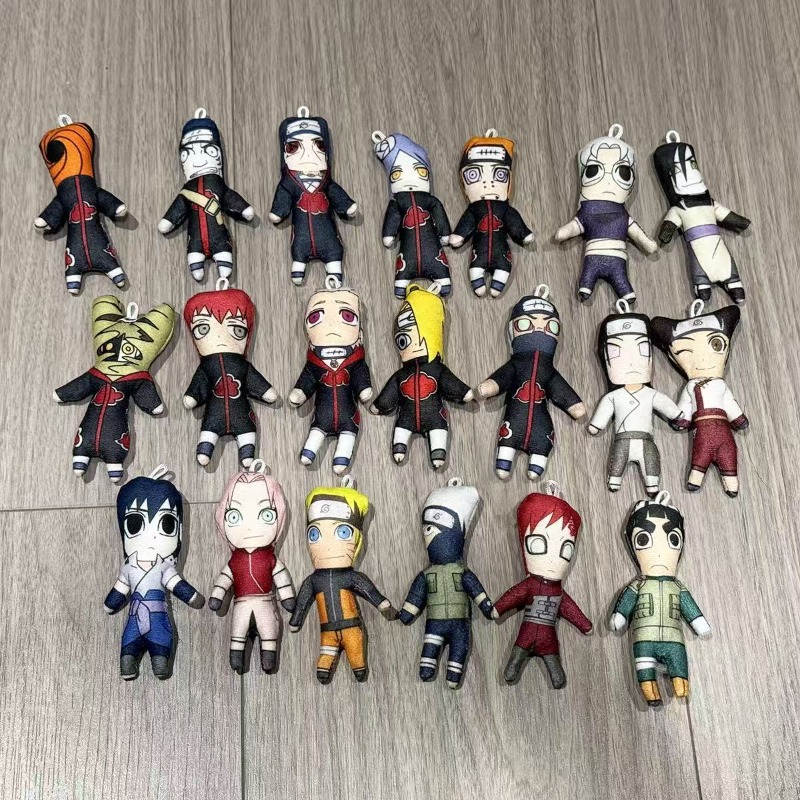 Naruto Mini Abstract Twisted T - Top Anime Merchandise ulasan dan harga