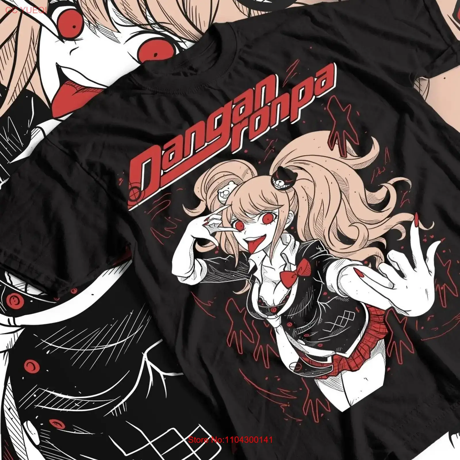 Anime T Shirt Junko Enoshima D - Anime Merchandise Men ulasan dan harga