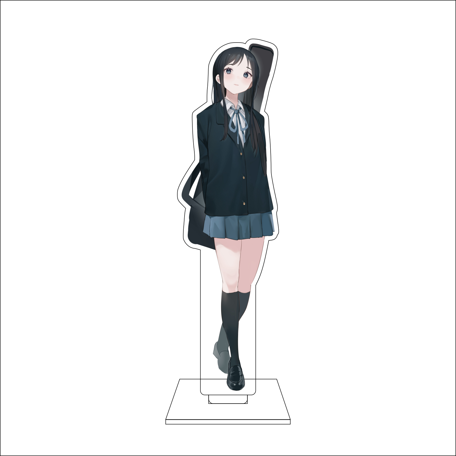 16CM Anime K-ON！Cosplay Acryli - Anime Merchandise Accessories ulasan dan harga