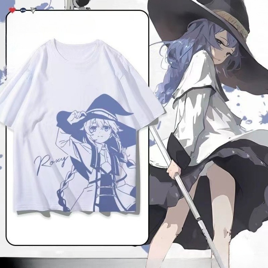 Jobless Reincarnation: Roxy Mi - Anime Merchandise T-Shirts ulasan dan harga