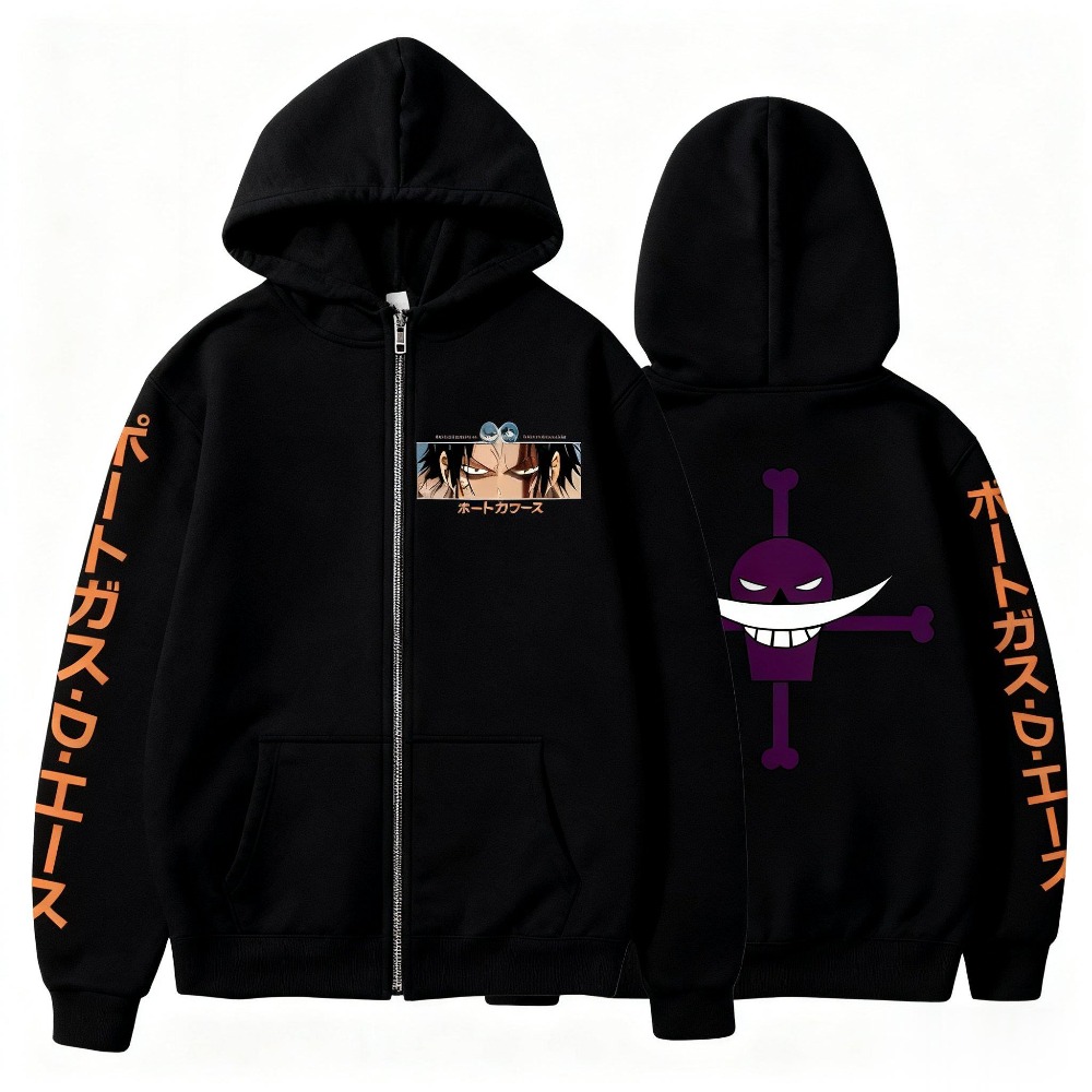 One Piece Hooded Jacket Men's  - Anime Merchandise Store Japan ulasan dan harga