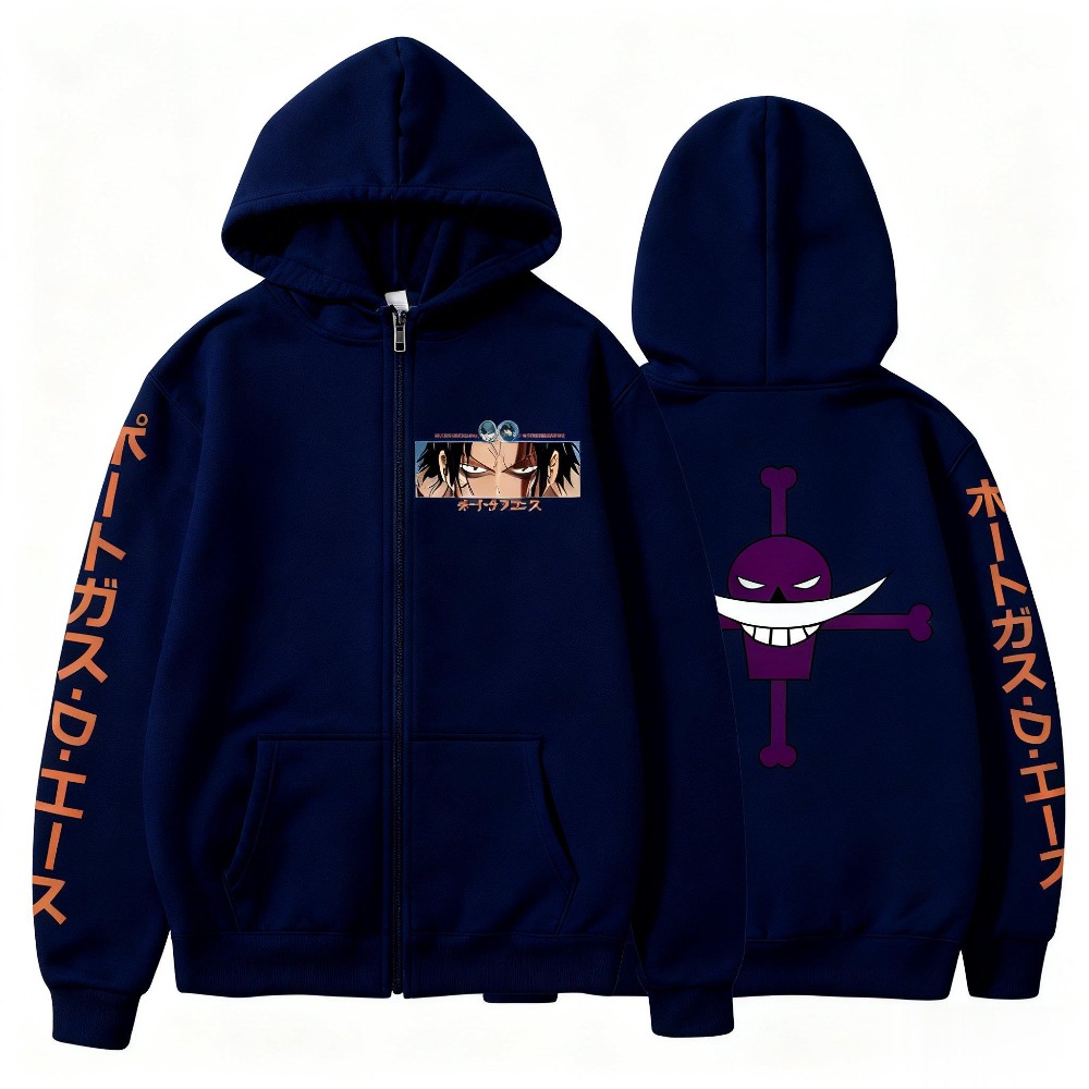 One Piece Hooded Jacket Men's  - Anime Merchandise Store Japan ulasan dan harga