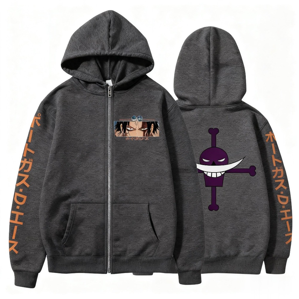One Piece Hooded Jacket Men's  - Anime Merchandise Store Japan ulasan dan harga