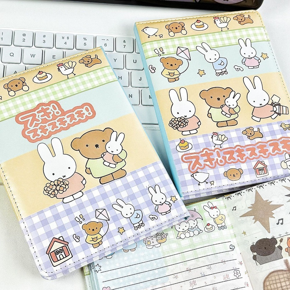 Miffy Rabbit Collage Notebook  - Art Book Illustration ulasan dan harga