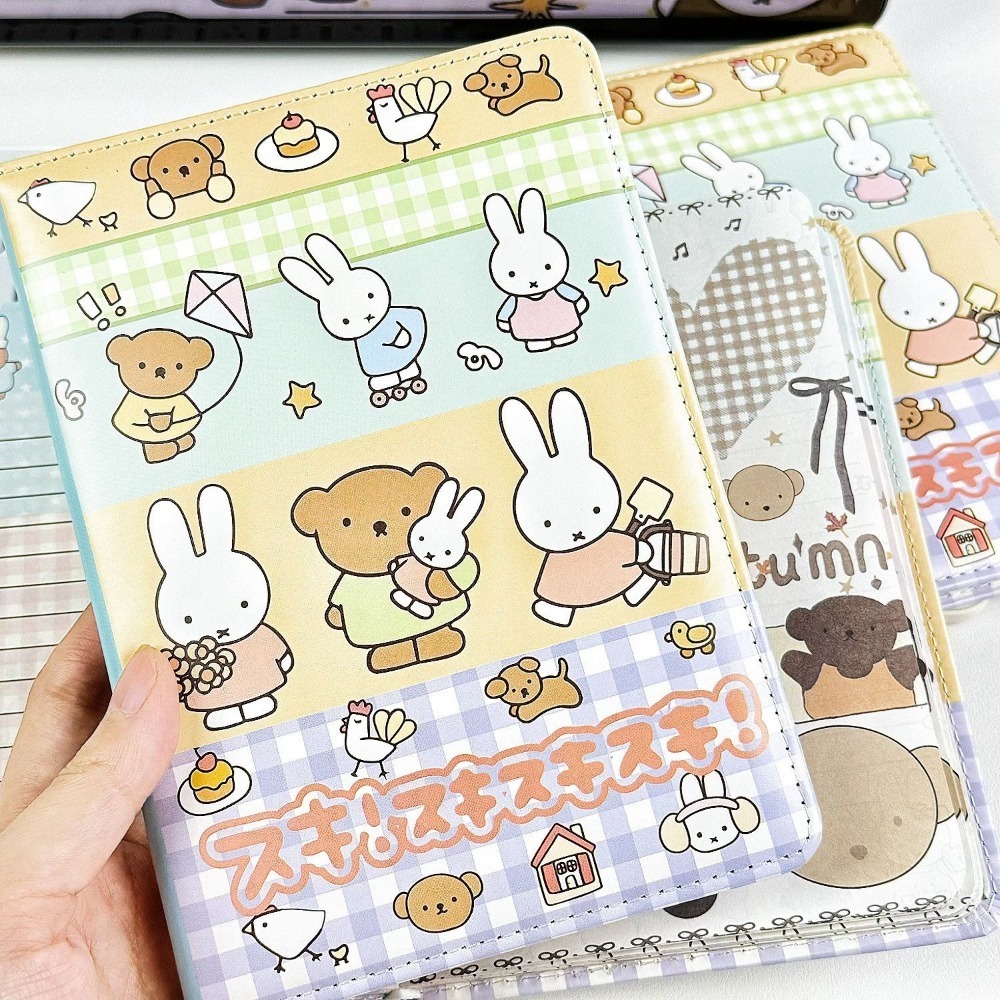 Miffy Rabbit Collage Notebook  - Art Book Illustration ulasan dan harga