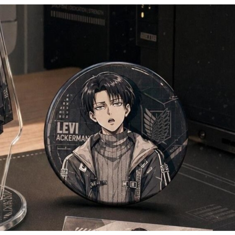 Levi Ackerman Acrylic Stand Fi - Windbreaker Anime Merchandise ulasan dan harga