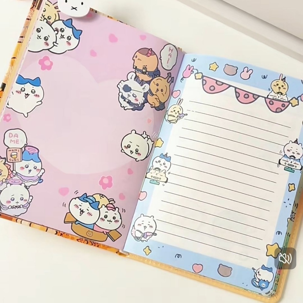 New Chiikawa Notebook Thickene - Art Book Illustration ulasan dan harga