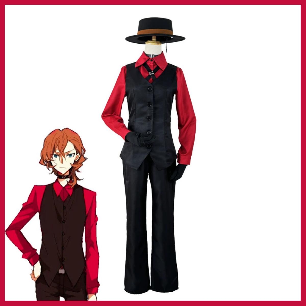 XQAnime Bungo Stray Dogs Beast - Anime Merchandise Men ulasan dan harga