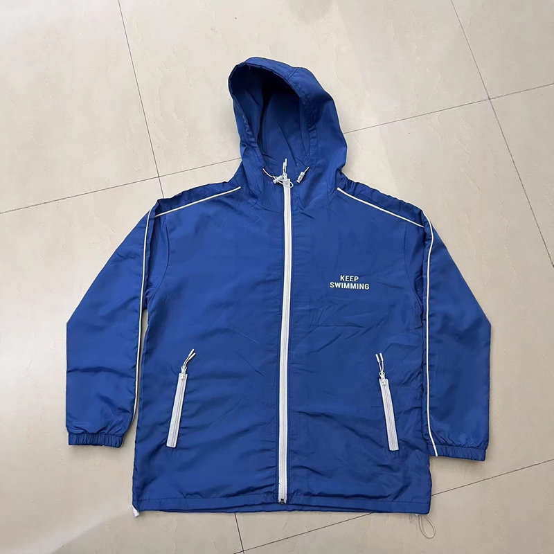 Kpop Keep Swimming Print Zippe - Windbreaker Anime Merchandise ulasan dan harga