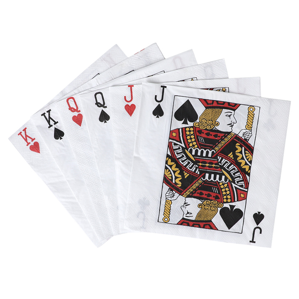 20-100pcs Casino Poker Theme C - Themed Playing Card ulasan dan harga