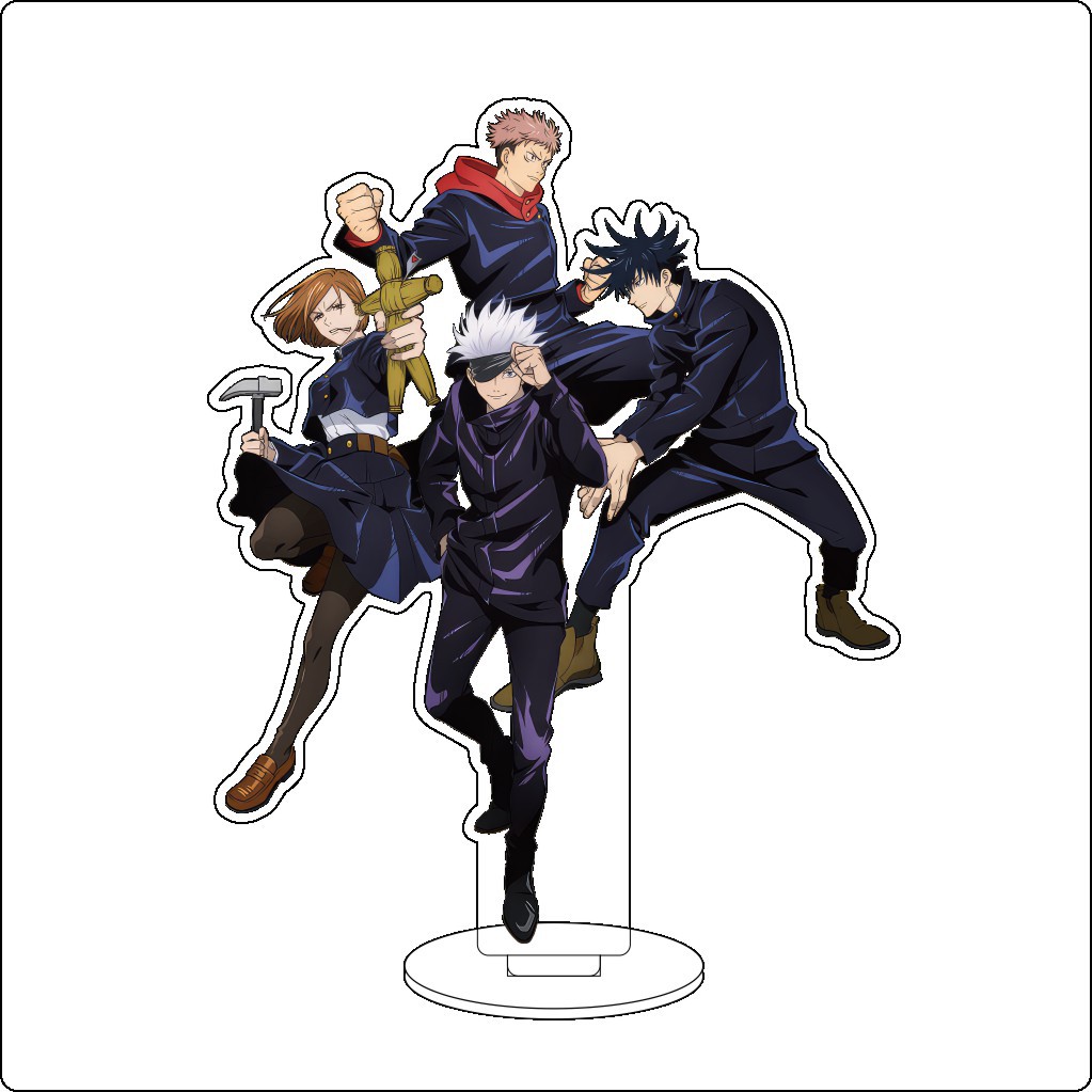 16CM Anime Jujutsu Kaisen Gojo - Anime Merchandise Accessories ulasan dan harga