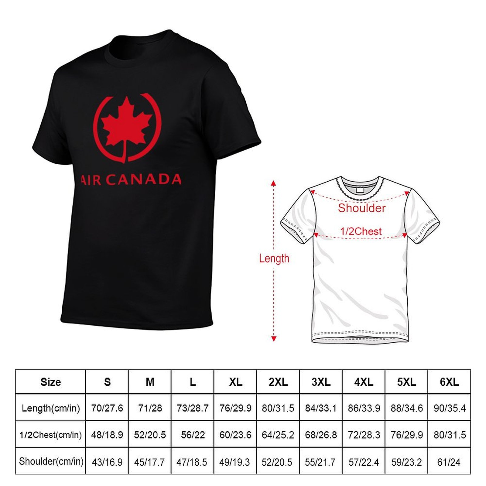 BEST SELLER - Air Canada Merch - Anime Merchandise T-Shirts ulasan dan harga