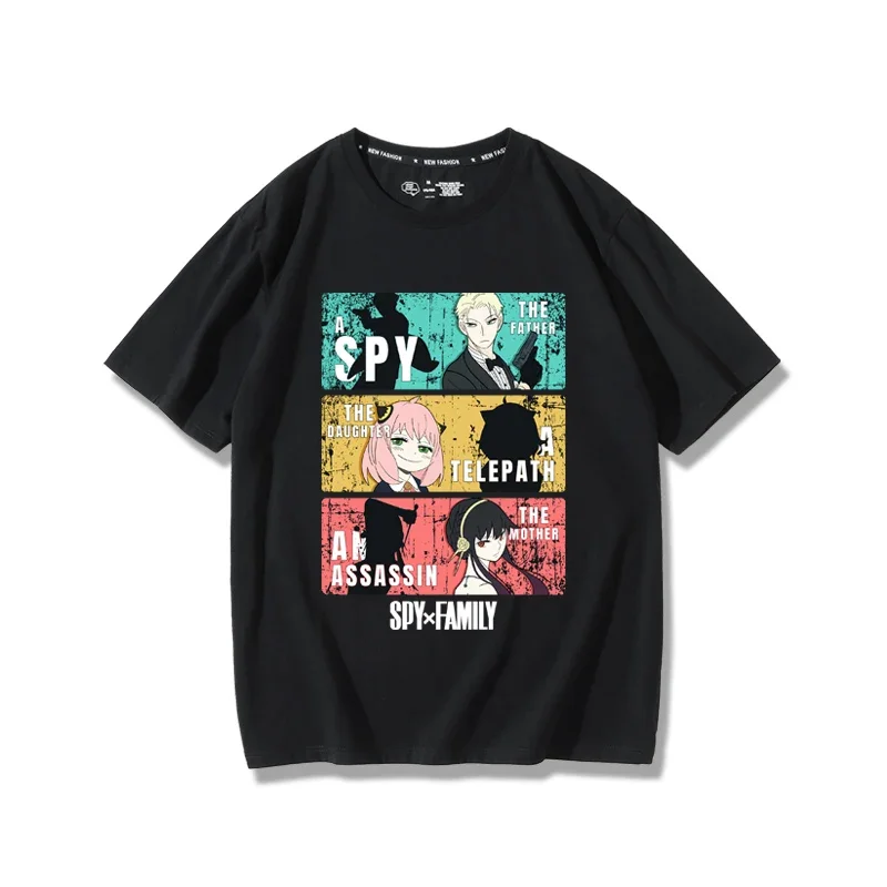 SPY×FAMILY Spy and Family Them - Anime Merchandise T-Shirts ulasan dan harga