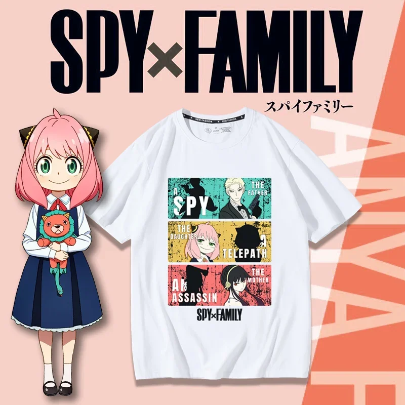 SPY×FAMILY Spy and Family Them - Anime Merchandise T-Shirts ulasan dan harga