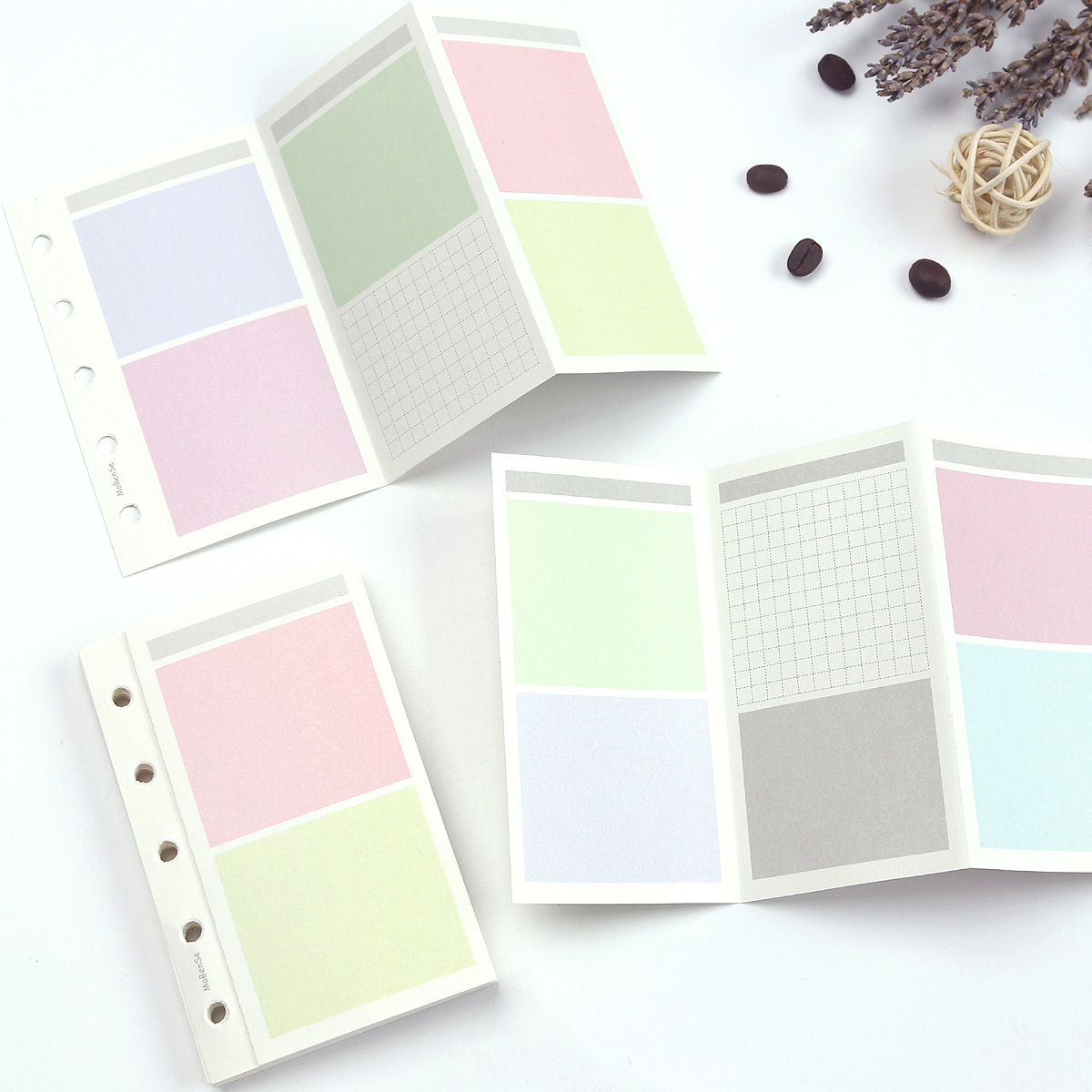 M5 50Sheets Colorful Loose Lea - Art Book Illustration ulasan dan harga