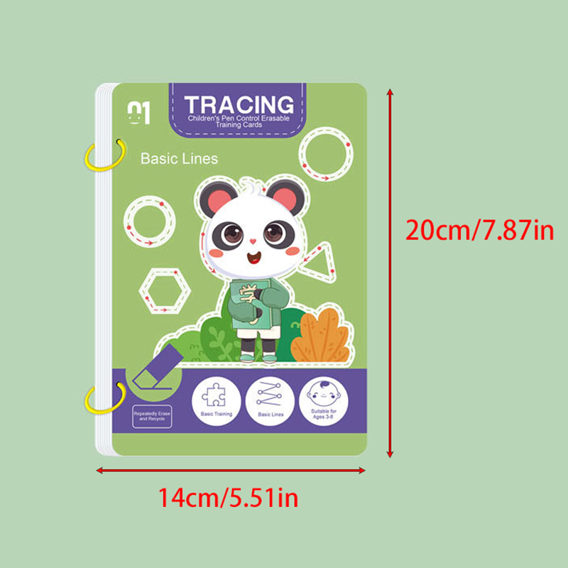 32-Page Reusable Magic Practic - Art Book Illustration ulasan dan harga